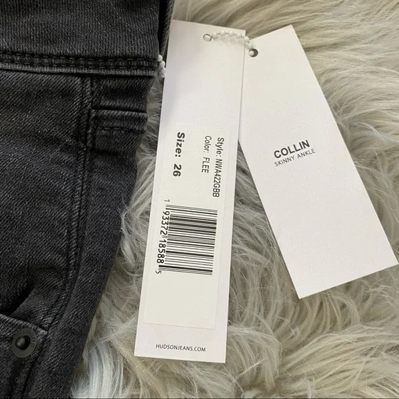 HUDSON Collin Skinny Ankle Jean 26 NWT - Picture 7 of 9